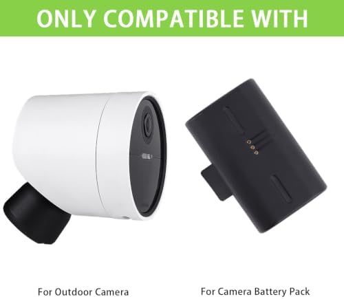 UYODM Charging Station Compatible with SimpliSafe Outdoor Camera Battery,Dual Port Charger for SimpliSafe Battery Only — 사진 2