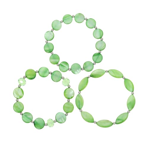 Bracelet bohème coloré extensible en perles empilables pour femme
