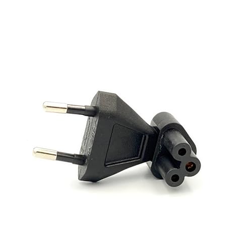 Prise C5 femelle vers 2 broches UE pour câble alimentation