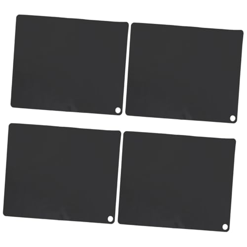 Zerodeko 4piezas Esterilla De Silicona Para Cocina Protector Térmico Antideslizante Para Cocinas De Inducción Resistente Altas Temperaturas y Fácil De Limpiar