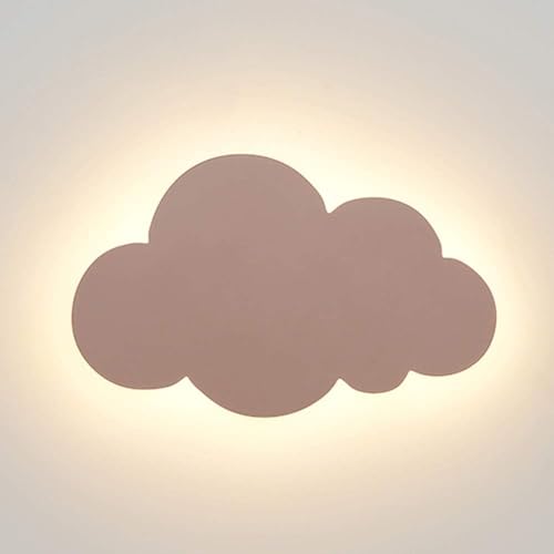 Lámpara de nube infantil para pared en dormitorios y salas de estar