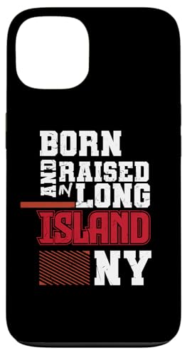Vêtements Born Raised Long Island NY Fourth July Fourth July pour femmes et hommes Coque pour iPhone 13