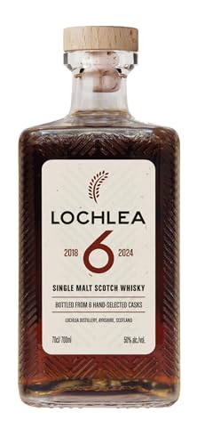Lochlea 6 Years Old Single Malt Whisky 70CL