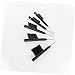 DINHEAROM 4-Piece Cleaning Brush Set Dust Amplifier Brush Battery Magnet for Daily Maintenance
