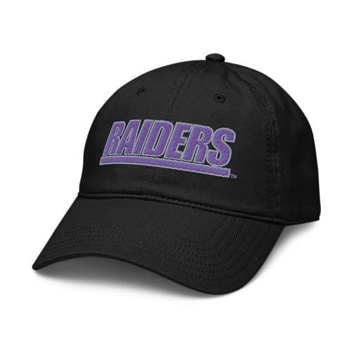 Gorra ajustable oficial Mount Union Purple Raiders