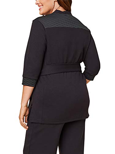 Fruit of the Loom Women's Plus Size ¾ Sleeve Stretch Tie Jacket3