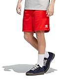 Zum Überziehen. adidas Originals Essentials Mesh-Shorts, Lebhaftes Rot, Mittel