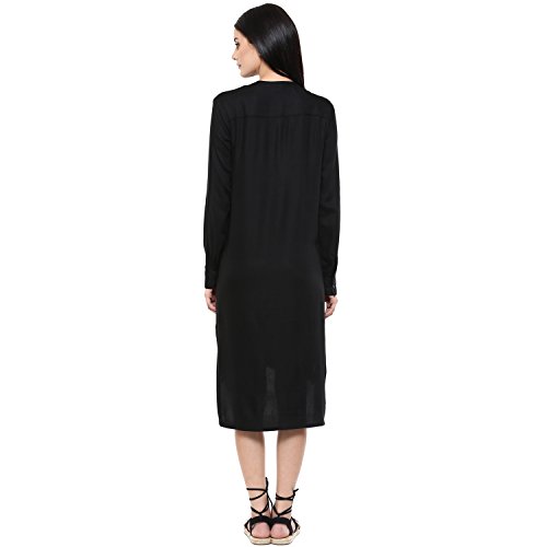 Black Full Sleeve Shirt Dress Amazon.in Clothing & Accessories