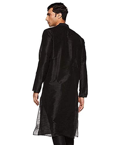 Image of Royal Kurta Men's Art Silk Straight Kurta