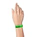 500 WristCo Over 21 Green - Tyvek Wristbands for Events - ¾” x 10” - Waterproof Recyclable Comfortable Tear Resistant Paper Bracelets Wrist Bands for Concerts Festivals Admission Party