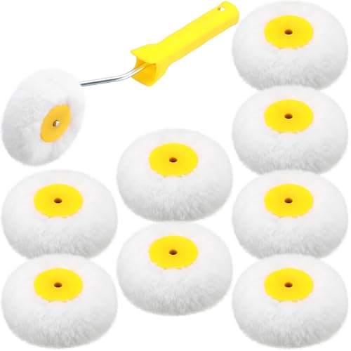 Leumoi 10 Pieces Corner Paint Roller Kit