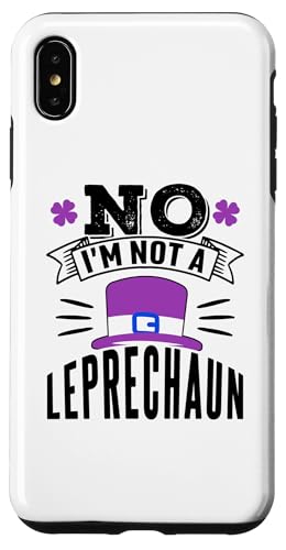 No I'm Not A Leprechaun St Patricks Day �A�C�������h �A�C�������h �X�}�z�P�[�X iPhone XS Max �p