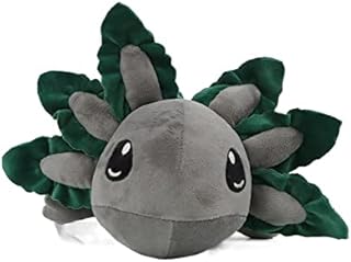 KSTOUMYBB 20 Inch Plush Axolotl Toys,Bed Soft Joyful Stuffed Dolls Desktop Huggable Ragdoll For Girls, Gifts For Kids Birthday (Color : Grey, Size : 20in)
