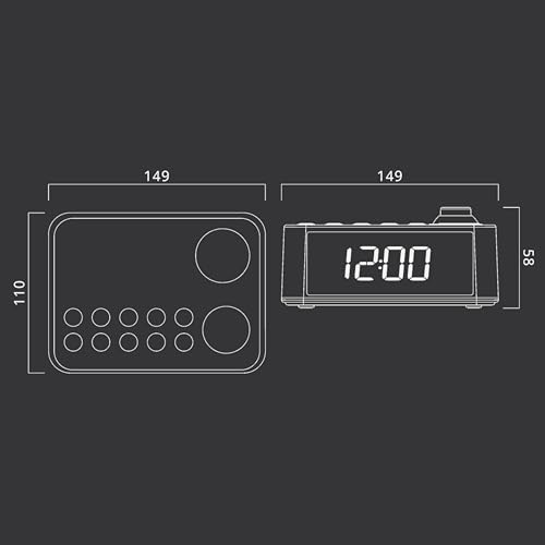 Radio réveil M178 Rp Muse La Radio réveil - vue 7
