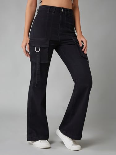 Image of Dolce Crudo High Rise Bootcut Jeans for Women