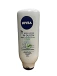 NIVEA 83893 Body Lotion for Shower Use, 400 ml Tube, In-Shower Body Lotion Refreshing Care
