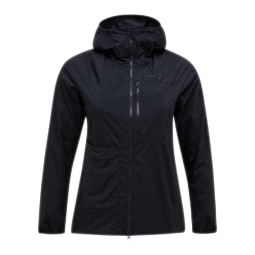 Veste Peak Performance X noir enfant mixte contre le vent frais