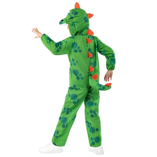 Fun Shack Costume Dinosauro Bambino, Vestito Dinosauro Bambino, Costumi Dinosauri Bambini, Pigiama Dinosauro Bambino, Costume Carnevale Bambino Dinosauro L - 4