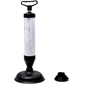 EndyAk Krachtige luchtafvoerblaster: hogedruktoilet- en gootsteenplunjer voor keuken-, badkamer- en doucheklompen