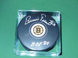 Boston Bruins Bernie Parent Autographed Puck