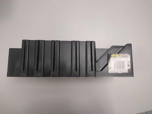 VOREL Mitre Box, 290 x 120 x 85 mm, 22.5°, 45°, 90° Angled Cutting, Black Plastic, 85 mm Blade Length