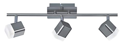 Plafonnier 4W Reality Leuchten R82153107 métal nickel mat économique