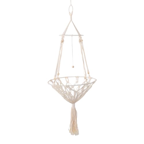 Hamac macramé pour chat contre l'ennui - Lit suspendu de repos - 4