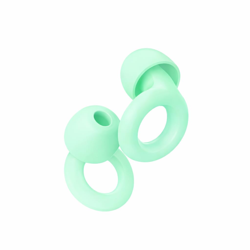 Comfort Seal Reusable Silicone Ear Plugs for Sleep and Focus | Noise Reduction Earplugs for Studying, Swimming, Travel and Daily Relaxation 24 Db (Size - S,M,L)-image-22