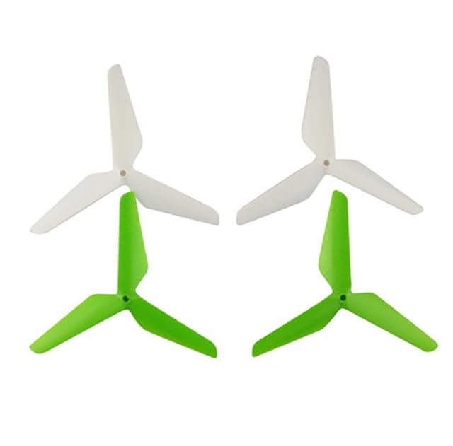 AEPRO - 4Pcs/Lot Propellers Blades Three-Blade Paddle For SYMAs X5C X5 X5S X5SC X5SW X5HC X5HW RC Quadcopter Spare Parts (Pink)