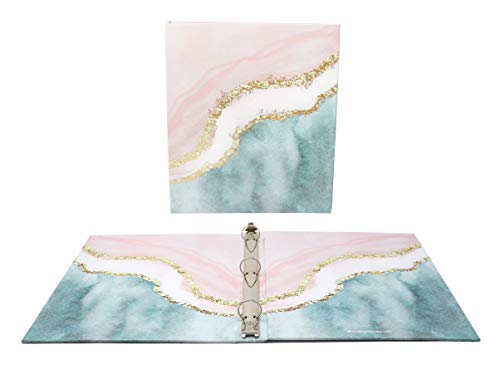 Bloom Daily Planners 3-Ring Fashion Binder (10" X 11.5”) - 1 Inch Ring - Daydream Believer #TOP2