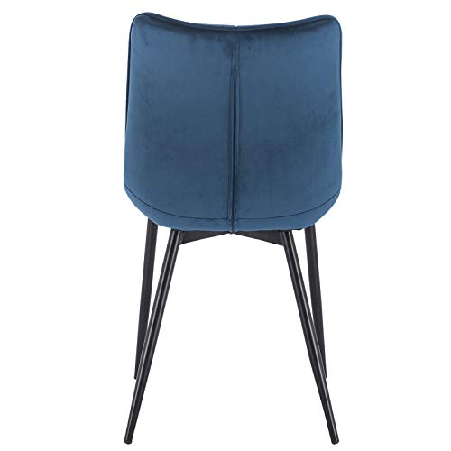 WOLTU BH142bl-6 Sedie Sala da Pranzo Design Retrò