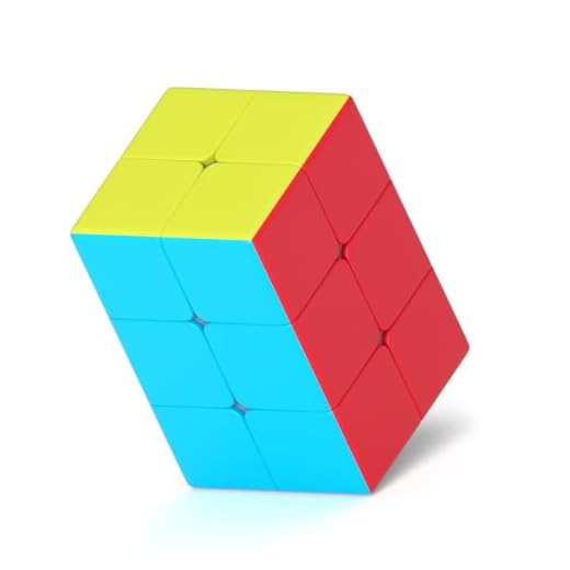 Roxenda Cubo de Velocidad de, Cubo mágico de Rompecabezas, Cubo de Rompecabezas de para niños, Cubo rápido y Suave, Juguetes secuenciales para diversión rápida(2X2X3 Cube)