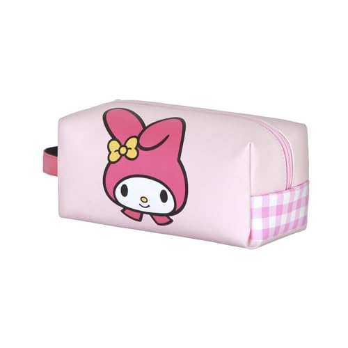 Sanrio My Melody Cute-Neceser de Viaje Brick Plus, Rosa, 27 x 13 cm