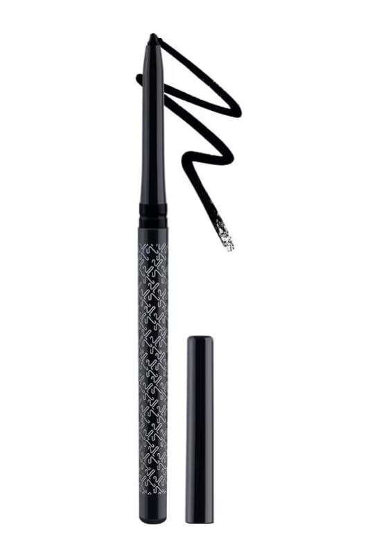 Image of Kay Beauty Pencil Semi-Matte Waterproof 24 Hour Kajal - Spade Black - 0.35 G