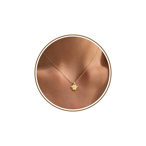 Collier avec pierre de naissance pour femme : cadeau maman chien et amoureux des animaux