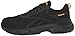 Amazon Essentials by Reebok Men's All Day Comfort Slip-Resistant Alloy-Toe Safety Athletic Work Shoe, Black Gold, 11
