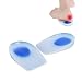 Dancin’feet Gel Heel Cups Plantar Fasciitis Inserts Silicone Shoe Pads for Bone Spurs Pain Relief Protectors of Your Sore/Bruised Feet Best Treatment