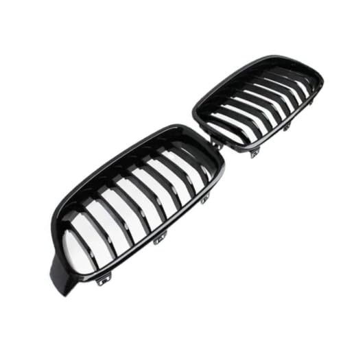 Parrilla de riñón delantera negra brillante para Serie 3 F30 F31 2013-2019