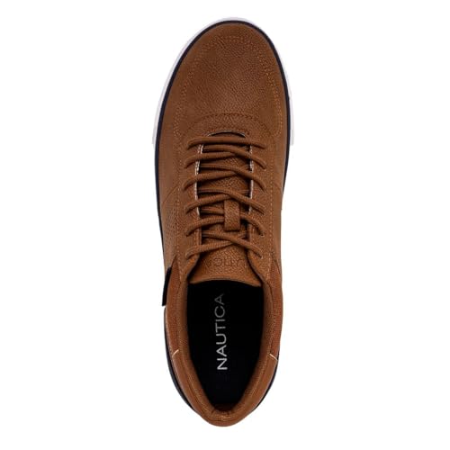 Image of Nautica Men's Classic Lace-Up Boat Shoes Low Top Fashion Sneaker - Stylish and Comfortable Casual Shoe
