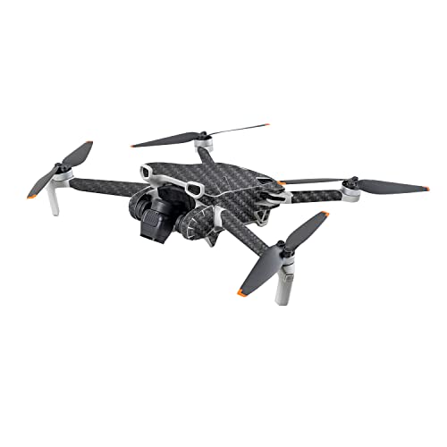 Image of MightySkins Carbon Fiber Skin Compatible with DJI Mini 3 - Glamorous | Protective, Durable Textured Carbon Fiber Finish | Easy to Apply | Made in The USA