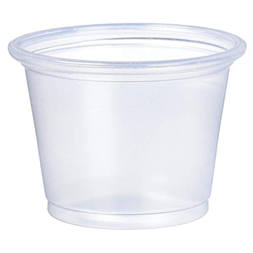 Dart Conex Complements Portion/Medicine Cups, 1 oz, Clear, 125/Bag, 20 Bags/Carton