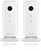 Produktbild Philips M100D/12 WiFi Überwachungskamera Zweierpack für iPad/iPhone 4S (aut. Belichtung, Bewegungs-/Geräuscherkennung) weiß