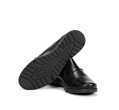 Fluchos Para Mujer. F1567 Zapatos De Piel F1567 Negro (40), 1 A 3Cm, Ninguno, Casual - 4