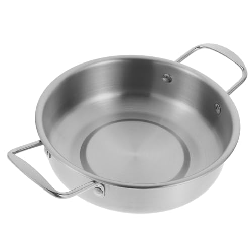 Olla caliente y sartén wok de acero inoxidable versátil miniatura 1