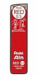 Pentel 0.5mm Mechanical Pencil Refill Lead - Red