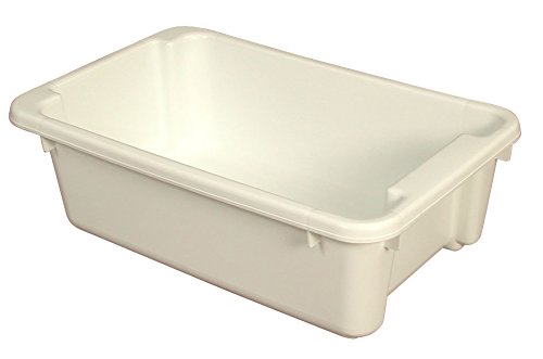 Gilac BAC RECTANGULAIRE RENFORCE 40 litres Blanc