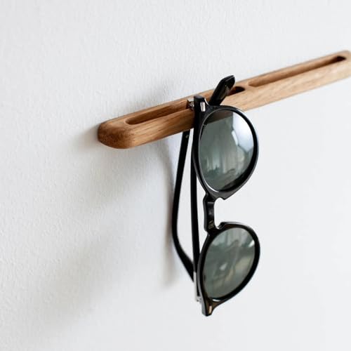 Craman Kleiderhaken aus Holz für Wand, Haken für Kleiderbügel, Eiche, Kleiderhaken, Wandhalterung, dekorativer Wandhaken, modern, Heimdekoration, Geschenk, Deutschland