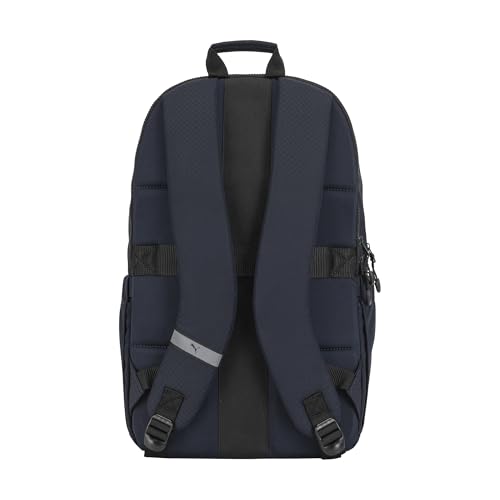 Image of PUMA Women's Stellar Backpack with Luggage Strap, Padded Adjustable Straps & Water Bottle Pockets, New Navy, One Size