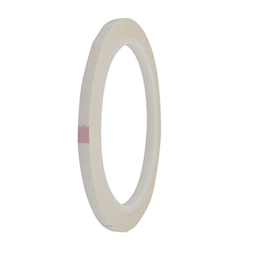 sourcingmap 3mm Width 50m Long Single Sided Strong Self Adhesive Mylar Tape White