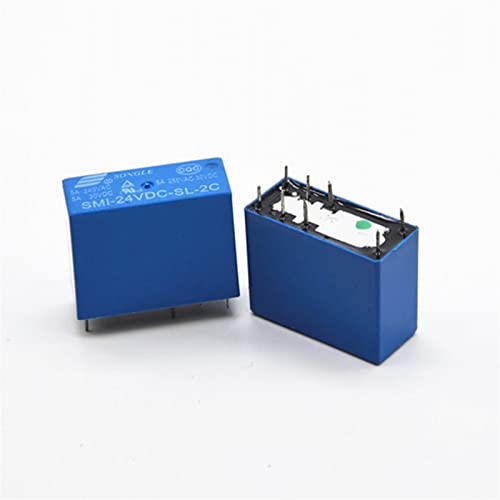 Relé de potencia SMI-12VDC-SL-2C para proyectos de domótica y placas de circuito 6